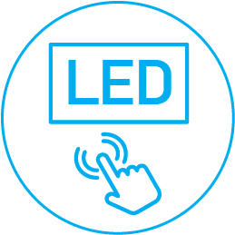 Oθόνη LED προγραμμα τιζομενη με φιλικό προς το χρήστη πίνακα ελέγχου Image